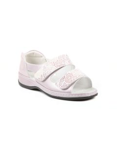 Cheryl ladies ultra-wide twin-strap sandal for swollen feet