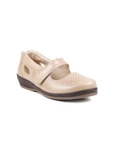 Farlow ladies extra-wide touch fastening shoe