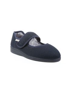 Mary ladies extra-wide, Mary-Jane style lightweight house shoe suitable for high instep