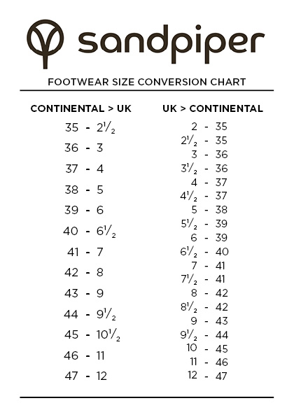 7 number shoe size in european